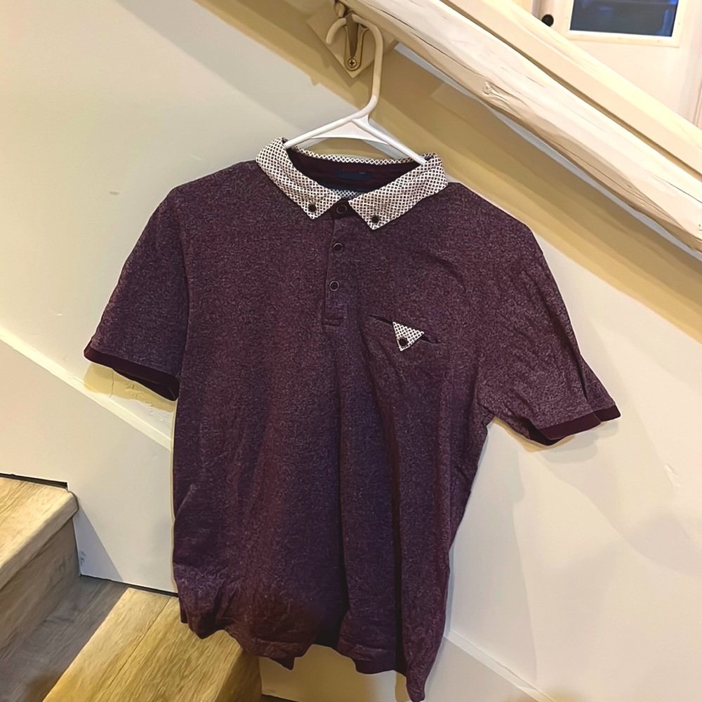 Denim & Flower Soft Purple Polo